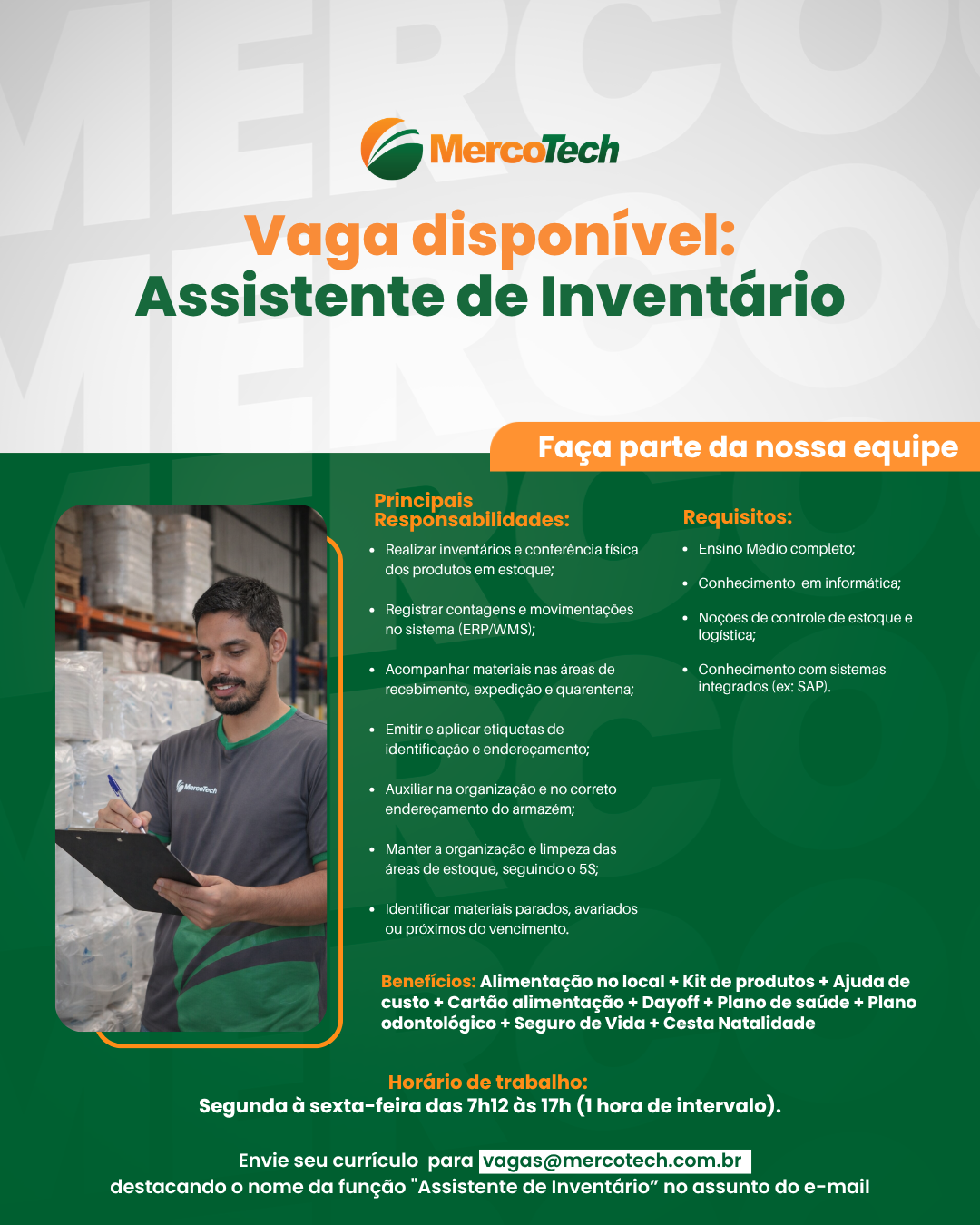 ASSISTENTE DE INVENTARIO